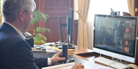 Глава Бурятии по видеосвязи открыл борцовскую юрту за 30 миллионов в Орлике - ВостокТелеИнформ