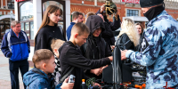 В Марий Эл росгвардейцы провели агитационное мероприятие на празднике ГТО (видео) - Росгвардия