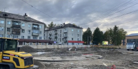 Продолжается реконструкция площади Блюхера в п.Чегдомын - Верхнебуреинский район
