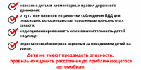 Причины детского дорожно-транспортного травматизма - Центр дополнительного образования