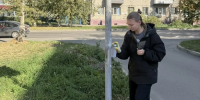 В Октябрьском районе продолжают очищать общественные пространства от незаконной рекламы наркотиков - Администрация г. Барнаул