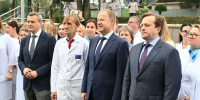 Открытие поликлиники № 3 в Барнауле / max.ru/tomenko_22 - ИА Амител