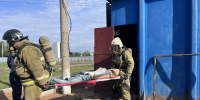 В Кинельском районе прошли тренировки газодымозащитников - Центр по делам гражданской обороны, пожарной безопасности и чрезвычайным ситуациям