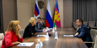 Глава Минсельхоза Оксана Лут и Вениамин Кондратьев обсудили развитие АПК Краснодарского края - Новая Газета Кубани