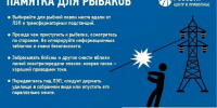 «Мариэнерго» предупреждает: рыбалка вблизи ЛЭП смертельно опасна - ИА МедиаПоток