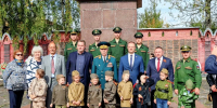 В городе Ярцево Смоленской области состоялась патриотическая акция памяти воинов 166-й Томской стрелковой дивизии - Представительство Томской области при Правительстве