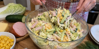Беру пекинку и 1 огурец — получаю салат вкуснее оливье: смешал за 5 минут — и можно ставить на праздничный стол - Pg11.Ru