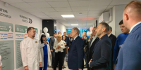 В Василеостровском районе открылась новая поликлиника на намывных территориях - Василеостровский район