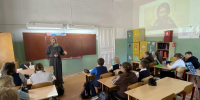 Протоиерей Юлий Боронтов провёл в средней школе № 2 урок для учащихся 4-х классов, 16 сентября 2026 года - Орловская и Ливенская епархия