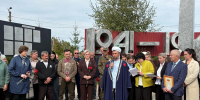 В селе Татарский Канадей открыли памятную плиту участникам специальной военной операции - Кузнецкий район