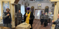 Протоиерей Павел Фролов посетил с рабочим визитом Никольские приходы сёл Большой Улуй и Новоникольское 1 - Ачинское благочиние