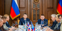 Более 90% фасадов и интерьеров зданий-участников проекта «Лица Героев» в ЛНР уже оформлены - ГТРК ЛНР