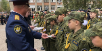 Сотрудники ГУФСИН приняли участие в посвящении школьников в кадеты - ГУФСИН