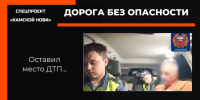 Водитель лишился прав за оставление места ДТП - Камская новь