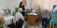 Сотрудники учреждений культуры продолжают культурно-просветительскую работу в Новороссийском доме-интернате для престарелых и инвалидов - Город-герой Новороcсийск