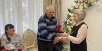 Вручение Знака отличия Свердловской области «Совет да любовь» - Управление социальной политики №5