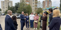 На улице Доватора, 8 проверили ситуацию с горячим водоснабжением - Город Липецк