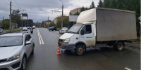 Женщина-водитель пострадала в аварии на улице Олега Кошевого в Ижевске - Сусанин