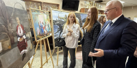 Депутат Госдумы Олег Иванинский принял участие в открытии выставки - КП-Новосибирск