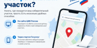 Как найти свой избирательный участок? - Городская управа