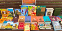 ЦГБ. Отдел читального зала. Литературная скамейка «Осень в книгах ». - ЦБС г. Саратова