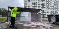 В Московской области завершили летнюю мойку контейнерных площадок - Правительство Московской области