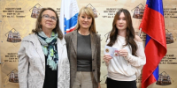 Молодые спортсмены получили значки ГТО из рук Светланы Журовой - ЛГУ им. А. С. Пушкина