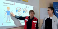 В Зинаидинской школе в рамках всероссийской акции Движения Первых «Знаю - помогаю» прошёл мастер-класс по оказанию первой помощи. - Ракитянский район