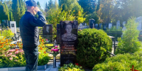 В  Марий Эл сотрудники спецподразделения Росгвардии почтили память погибшего боевого товарища - Росгвардия