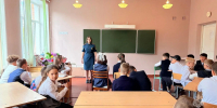 Сотрудники МЧС России провели уроки пожарной безопасности - МЧС России