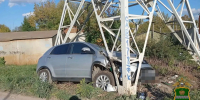Водитель погиб, врезавшись в опору ЛЭП в Калуге - Калужская неделя