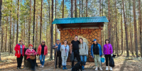 В заказнике "Белый" в рамках субботника "Зелёная Россия" собрано более 16 мешков отходов - ИА Комиинформ