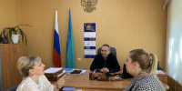 Председатель городского комитета соцзащиты населения  Курска Сергей Брежнев провел личную встречу - Городские Известия