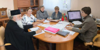 Участие благочинного Людиновского округа в заседании оргкомитета по подготовке «Круглого стола» в рамках БРОЧ - Козельская епархия
