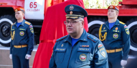 Память погибших пожарных увековечили на Сахалине - CitySakh.Ru