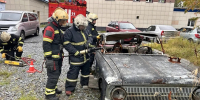 В Мурманске проведено практическое занятие по аварийно-спасательным работам при ликвидации последствий ДТП - Министерство региональной безопасности