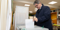 Председатель Магаданской облдумы проголосовал на выборах Источник - MagadanMedia.Ru