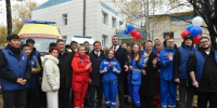 В Нерюнгри открыли обновленную станцию скорой и пополнили автопарк реанимобилями - Якутское-Cаха ИА