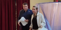 Губернатор Омской области Виталий Хоценко проголосовал в первые часы выборов - ИА Новый Омск