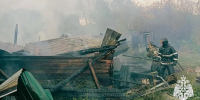 Пожар в жилом одноквартирном доме - Юргинский муниципальный округ