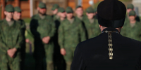 В воинской части Железногорска прошёл полевой концерт с участием духовенства - Епархия