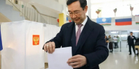 Глава Якутии проголосовал на выборах в Государственную Думу РФ - Yakutia-Daily.Ru