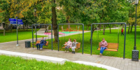 Комплексное обновление Ново-Екатерининского сквера завершили в Тверском районе - M24.Ru