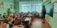 Инспекторы ГПН  учат школьников Павловского Посада действовать в экстренных ситуациях - ГУ МЧС МО