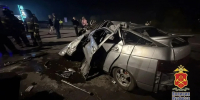 В Кузбассе «Лада» врезалась в КамАЗ, погибли два человека - Газета Комсомольская правда