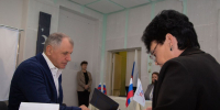 Секретарь Партии в Крыму Владимир Константинов проголосовал на выборах в Государственную Думу РФ - Единая Россия Крым