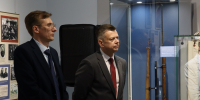 «Щит и меч Приамурья»: в областном краеведческом музее открылась выставка, посвященная истории органов госбезопасности - Администрация г. Благовещенск