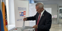 Ответственное голосование – вклад в будущее страны: Секретарь регионального отделения «Единой России» Николай Гриценко принял участие в выборах депутатов Госдумы - Единая Россия