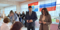 Глава Сызрани Сергей Володченков проголосовал на выборах - КТВ-ЛУЧ