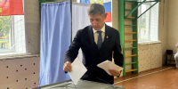 Алексей Тимошков проголосовал на избирательном участке № 57 - БрянскToday.Ru